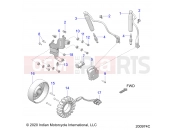 INDIAN 2021 CHIEFTAIN ELITE (R01) (N21TCEBB) ELECTRICAL | ELECTRICAL, IGNITION SYSTEM - N21TCEBB ALL OPTIONS (200974C)