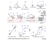 ELECTRICAL | ELECTRICAL, COMPONENTS 1 - N21TKDBB ALL OPTIONS (201094C) - Indian ROADMASTER DARK HORSE (R01) (N21TKDBB) 2021