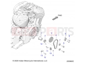 ENGINE | ENGINE, CAM CHAIN and SPROCKETS - N21TKDBB ALL OPTIONS (200960C) - Indian ROADMASTER DARK HORSE (R01) (N21TKDBB) 2021