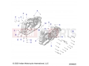 INDIAN 2021 ROADMASTER LIMITED (R02) (N21TKABB) ENGINE | ENGINE, CRANKCASE - N21TKABB ALL OPTIONS (200962C)