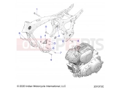 INDIAN 2021 ROADMASTER LIMITED (R02) (N21TKABB) ENGINE » ENGINE, ENGINE MOUNTING - ALL OPTIONS (201073C)