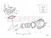 DUCATI 2002 Supersport 750 S CYLINDER - PISTON » ENGINE CASE