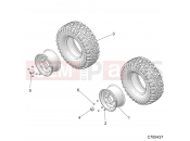 Polaris 2021 BRUTUS PRO XD 2000D (R02) (D21BBPD4B4) WHEELS - D21BBPD4B4 (C700437) | WHEELS - D21BBPD4B4 (C700437)