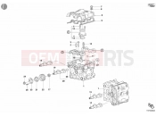 DUCATI 2002 Superbike 998 S Bostrom Hengerfej és henger » ENGINE CASE
