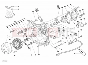 DUCATI Monster S4 GENERATOR COVER - WATER PUMP » COOLING SYSTEM