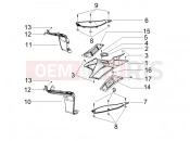gilera 2006 Runner 50 SP Race Central cover - Footrests