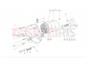 DUCATI Monster 620 CLUTCH-SIDE CRANKCASE COVER