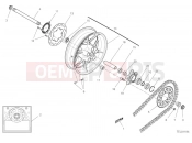 DUCATI 2019 Scrambler Icon REAR WHEEL