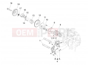 gilera 2016 Fuoco 500 LT Rocking levers support unit