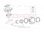 DUCATI Hypermotard 1100 S Cylinders - pistons