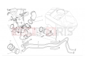 DUCATI Hypermotard 1100 S Intake manifolds