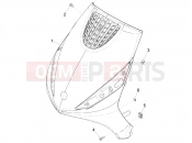 Front shield - Piaggio Zip 50 4T 2023