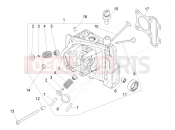 Head unit - Valve - Piaggio Zip 50 4T 2023