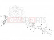 Rocking levers support unit - Piaggio Zip 50 4T 2023