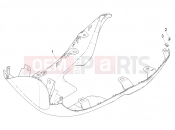 Side cover - Spoiler - Piaggio Zip 50 4T 2023