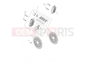 TRIUMPH Scrambler 1200 XE Front Brake Caliper & Disc