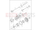 AXLE ASSEMBLY, REAR - Harley-Davidson TRIKE FREEWHEELER - FLRT 2023
