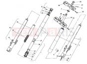 DUCATI 2001 Monster 750 FRONT FORK » FRONT SUSPENSION