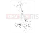 FORK BRACKETS, FRONT - Harley-Davidson TRIKE FREEWHEELER - FLRT 2022