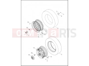 WHEELS, REAR - Harley-Davidson TRIKE FREEWHEELER - FLRT 2022