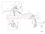 DUCATI 2001 Supersport 750 S FRONT BRAKE SYSTEM » BRAKING SYSTEM