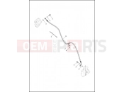 Harley-Davidson 2019 SOFTAIL SOFTAIL FAT BOY  - FLFB BRAKE LINES, FRONT, NON-ABS - FLSL, FXBB, FXLR