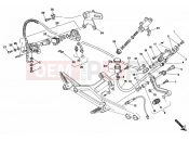 DUCATI 2001 Monster 900 REAR BRAKE SYSTEM » BRAKING SYSTEM