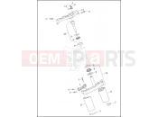 Harley-Davidson 2019 TOURING TOURING ELECTRA GLIDE ULTRA CLASSIC  - FLHTCU FORK BRACKETS, FRONT