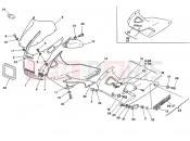 DUCATI 2001 Supersport 900 SS HALF FAIRING » PLASTICS