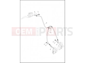 Harley-Davidson 2018 SOFTAIL SOFTAIL DELUXE  - FLDE BRAKE LINES, FRONT, NON-ABS - FXFB, FXFBS