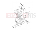 HARLEY-DAVIDSON DELUXE  - FLSTN ENGINE MOUNTS
