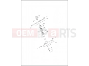 HARLEY-DAVIDSON DELUXE  - FLSTN FORK BRACKETS, FRONT - FXSB