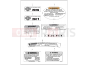 Harley-Davidson 2017 SOFTAIL FAT BOY  - FLSTF LABELS
