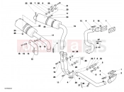 DUCATI 2001 Superbike 996 R 019 - EXHAUST SYSTEM » EXHAUST SYSTEM
