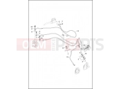 Harley-Davidson 2017 TOURING ROAD GLIDE  - FLTRX BRAKE LINES, FRONT - ABS