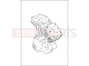 Harley-Davidson 2016 DYNA DYNA LOW RIDER  - FXDL 103 ENGINE ASSEMBLY - TWIN CAM 103â¢ HIGH OUTPUT