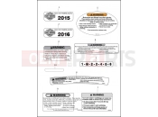HARLEY-DAVIDSON SOFTAIL DELUXE  - FLSTN LABELS