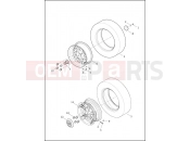 HARLEY-DAVIDSON FREEWHEELER  - FLRT WHEELS, REAR