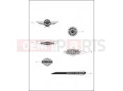 Harley-Davidson 2015 SOFTAIL FAT BOY  - FLSTF FUEL TANK TRIM