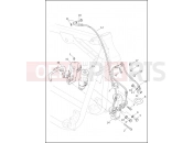 Harley-Davidson 2015 SOFTAIL FAT BOY LO  - FLSTFB BRAKE LINES, FRONT, ABS