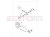 Harley-Davidson 2015 SOFTAIL SOFTAIL BREAKOUT  - FXSB BELT, CHAINS & SPROCKETS