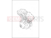 Harley-Davidson 2014 CVO/CUSTOM CVO ROAD KING  - FLHR 103 ENGINE ASSEMBLY - TWIN CAM 103â¢