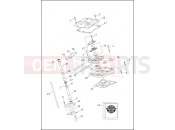 Harley-Davidson 2014 SOFTAIL FAT BOY LO  - FLSTFB ROCKER ARM ASSEMBLY & PUSHRODS - TWIN CAM 103â¢ (2 OF 2)