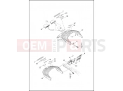 Harley-Davidson 2014 SOFTAIL FAT BOY LO  - FLSTFB 103 LICENSE PLATE BRACKETS - FXSB