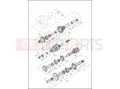 Harley-Davidson 2014 SOFTAIL SOFTAIL BREAKOUT  - FXSB 103 TRANSMISSION GEARS