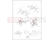 Harley-Davidson 2014 SPORTSTER SUPERLOW  - XL883L LICENSE PLATE BRACKETS