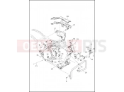 Harley-Davidson 2014 TOURING ROAD KING  - FLHR FRAME & JIFFY STAND
