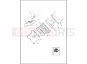 Harley-Davidson 2014 VRSC VRSCDX NIGHT ROD SPECIAL  - VRSCDX CAMSHAFT COVERS - FRONT SHOWN