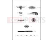 Harley-Davidson 2013 SOFTAIL HERITAGE SOFTAIL CLASSIC  - FLSTC 103 FUEL TANK TRIM