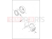 HARLEY-DAVIDSON BLACKLINE  - FXS 103 ALTERNATOR & REGULATOR
